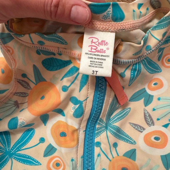 3T Ruffle Butts Swim Set - Picture 2 of 4